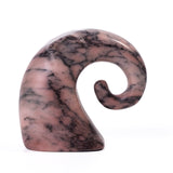 Marble Pink Elephant Statue - View 3