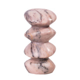 Marble Pink Cairn Decorative Object - View 3