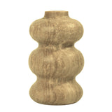 Marble Dark Onyx Swell Decorative Vase - View 3