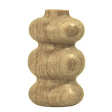 Marble Dark Onyx Swell Decorative Vase - View 1