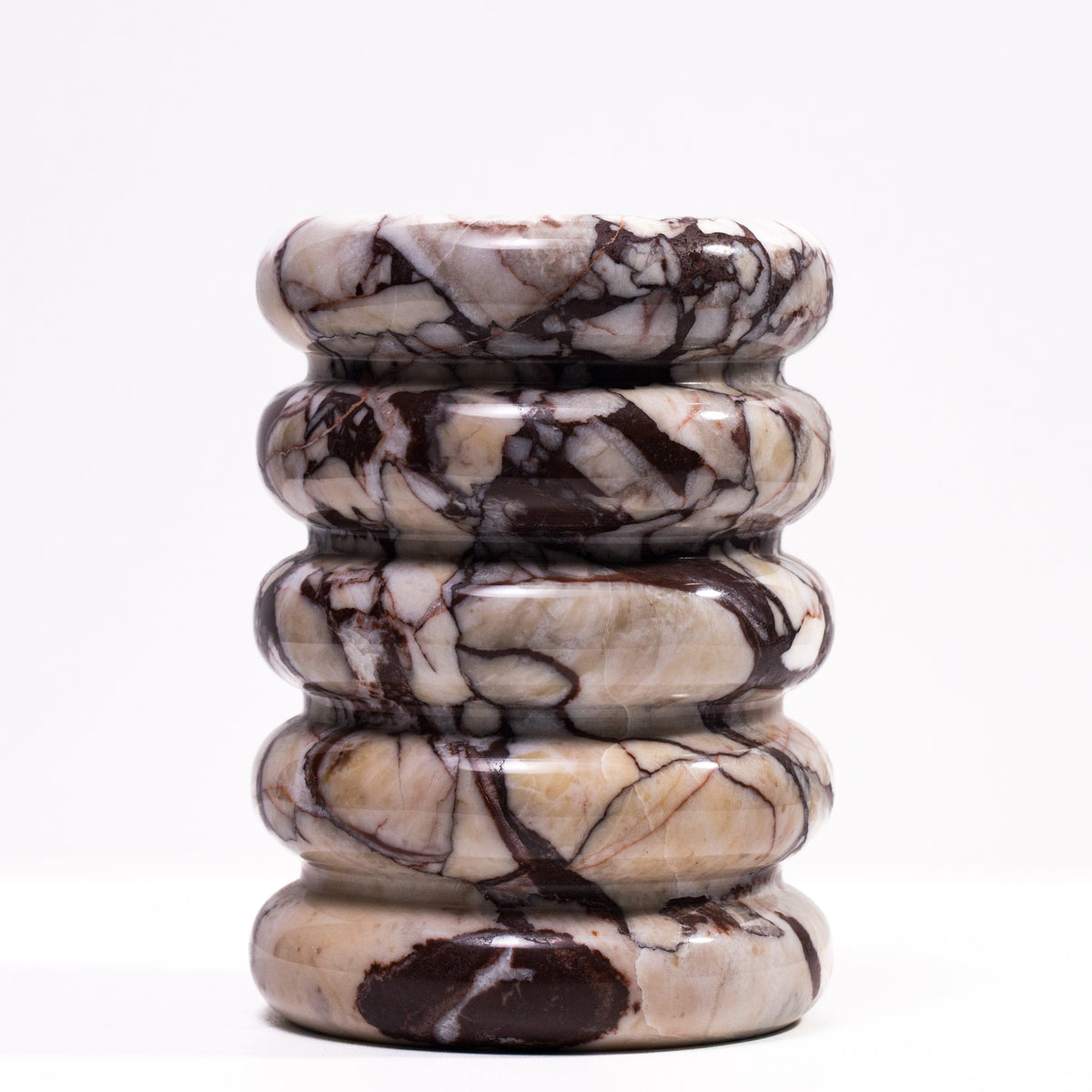 Marble Layered Decorative Vase - View 4