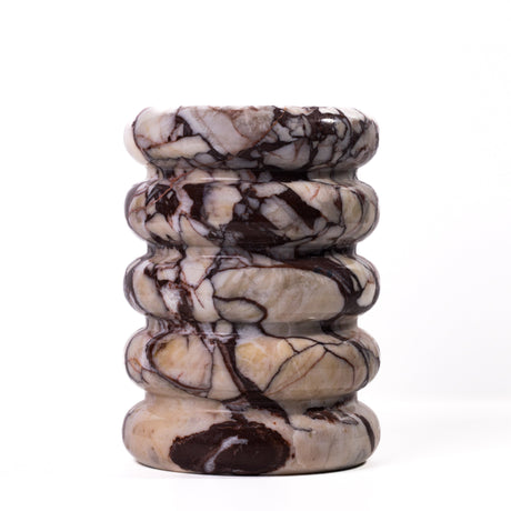 Marble Layered Decorative Vase - View 1