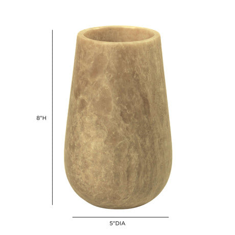 Onyx Marble Silo Decorative Vase - View 6