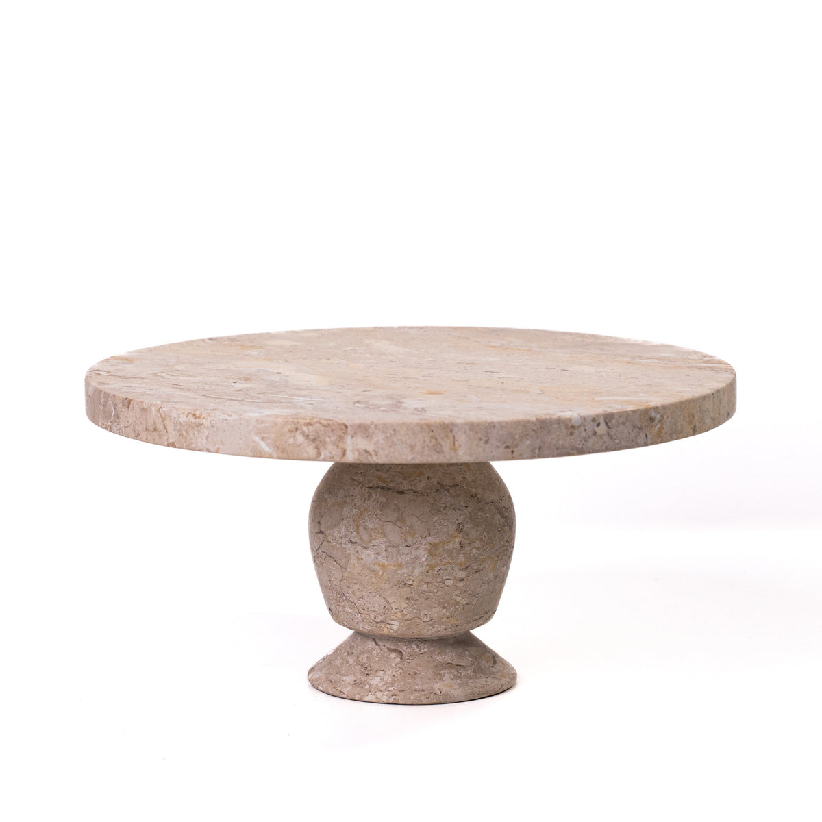 Natural Travertine Cake Stand - View 4