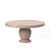 Natural Travertine Cake Stand - View 4