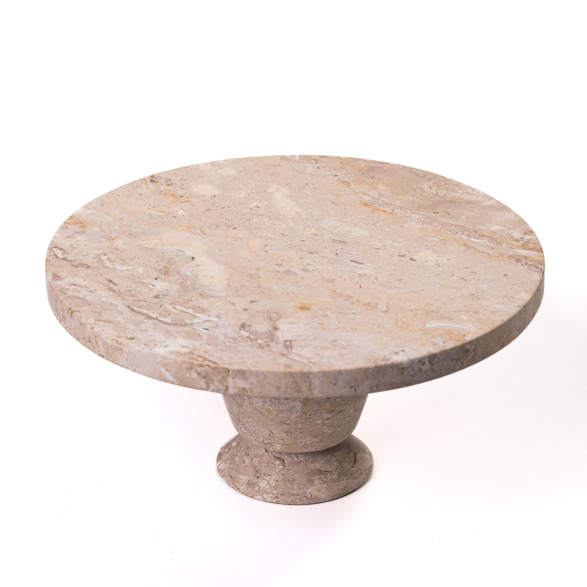 Natural Travertine Cake Stand - View 6