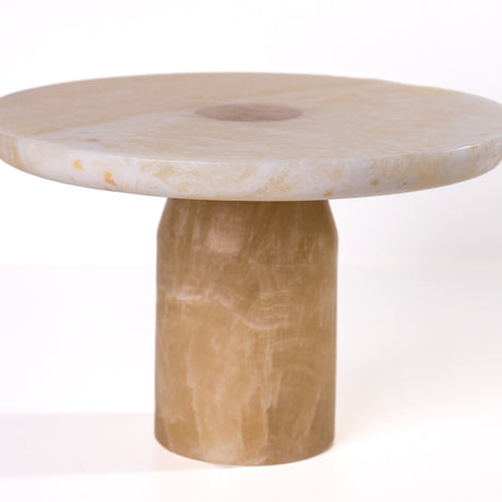 Yellow Onyx Marble Cakestand - View 5