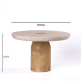 Yellow Onyx Marble Cakestand - View 6