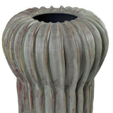 Visha Grey Green Terracotta Decorative Vase - View 3