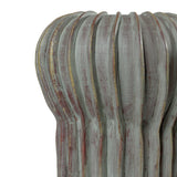 Visha Grey Green Terracotta Decorative Vase - View 4