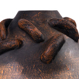 Visha Roped Dark Terracotta Decorative Vase - View 6