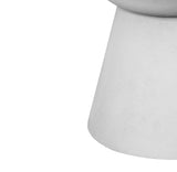 Lupita 42" White Round Dinette Table