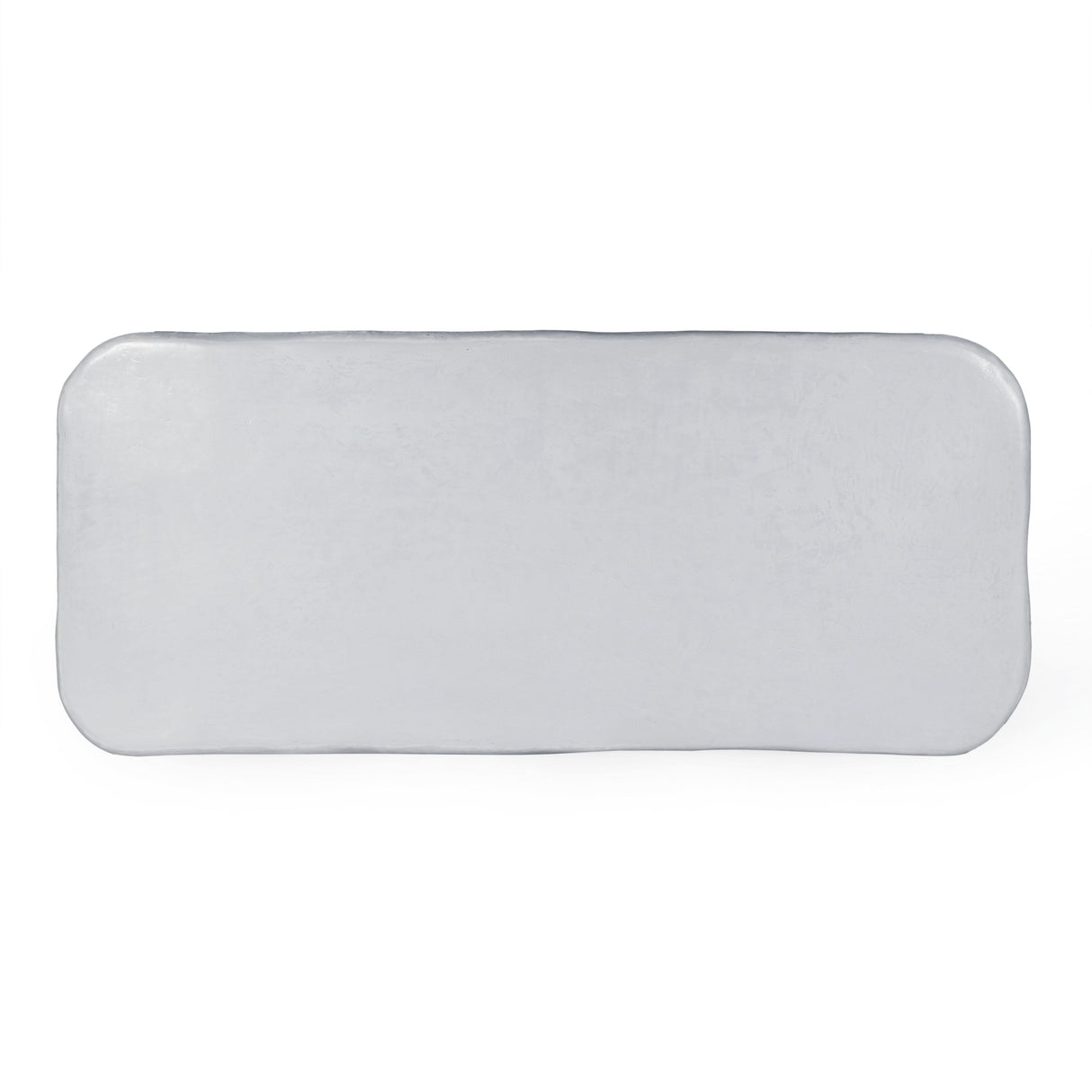 Athen 95" Grey Faux Stone Indoor / Outdoor Rectangular Dining Table