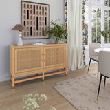 Amara 54" Woven Rattan Buffet