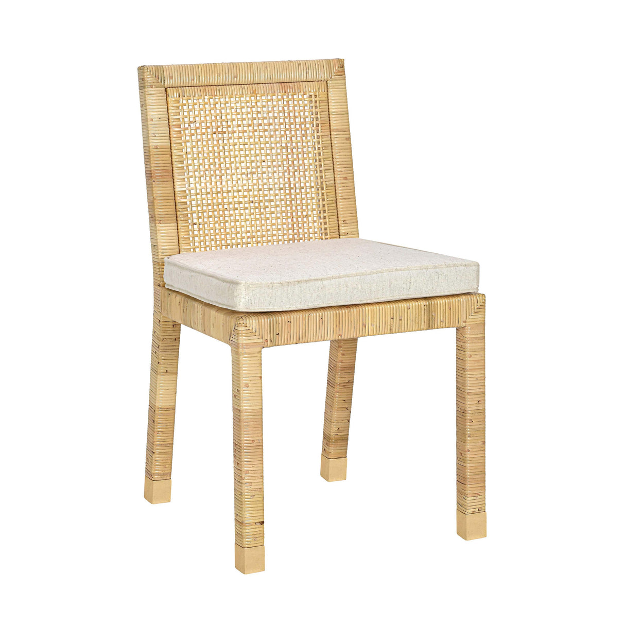 Amara Cream Linen Dining Chair