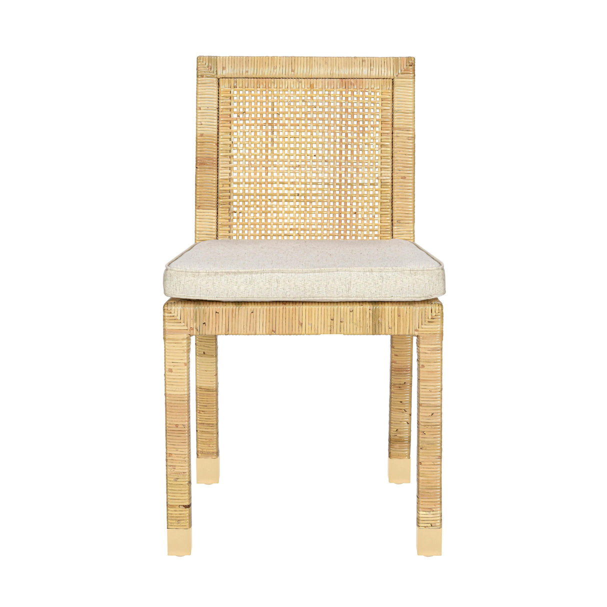 Amara Cream Linen Dining Chair