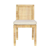 Amara Cream Linen Dining Chair