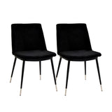 Evora Velvet Dining Chair - Set of 2