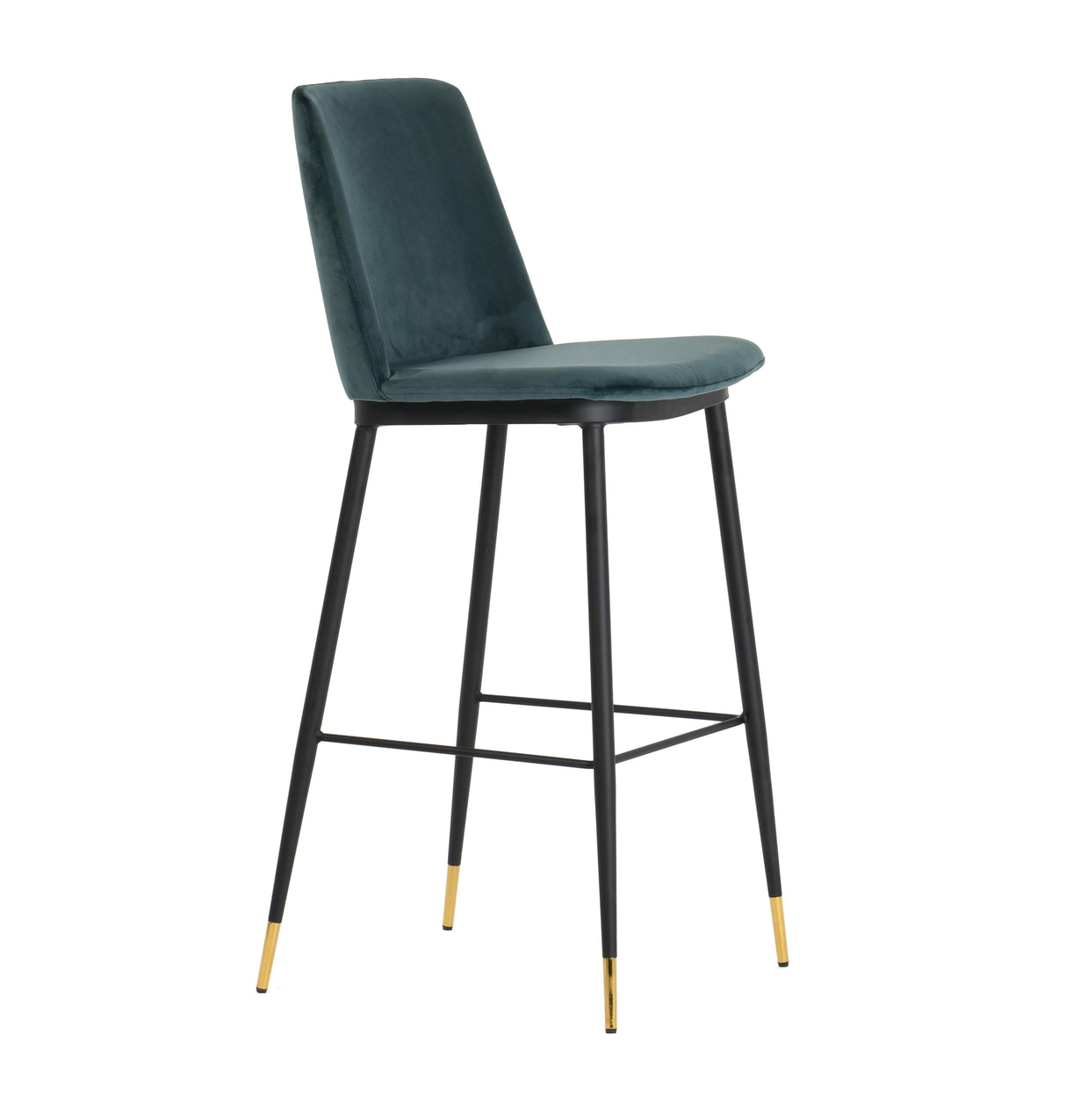 Evora Velvet Counter Stool - Set of 2