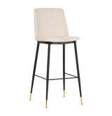 Evora Velvet Counter Stool - Set of 2