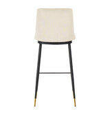 Evora Velvet Counter Stool - Set of 2