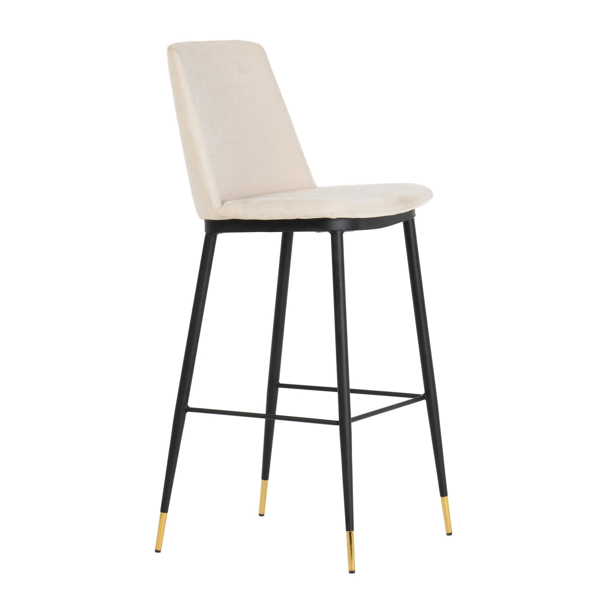 Evora Velvet Counter Stool - Set of 2