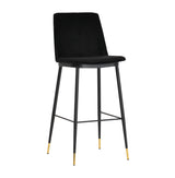 Evora Velvet Counter Stool - Set of 2