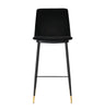 Evora Velvet Counter Stool - Set of 2