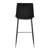 Evora Velvet Counter Stool - Set of 2