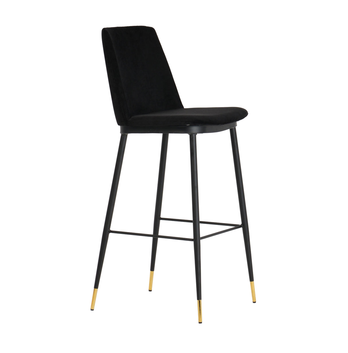 Evora Velvet Counter Stool - Set of 2