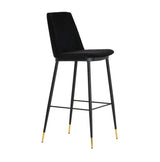 Evora Velvet Counter Stool - Set of 2