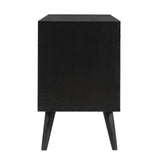 Valentina 59" Black Acacia Buffet
