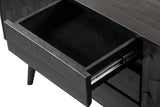 Valentina 59" Black Acacia Buffet