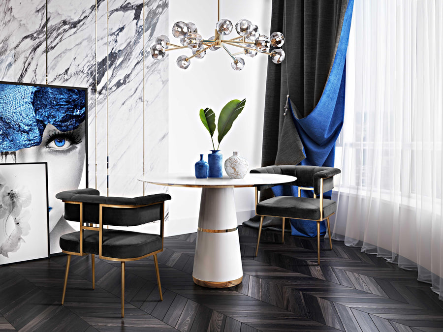 Astrid Velvet Dining Chair