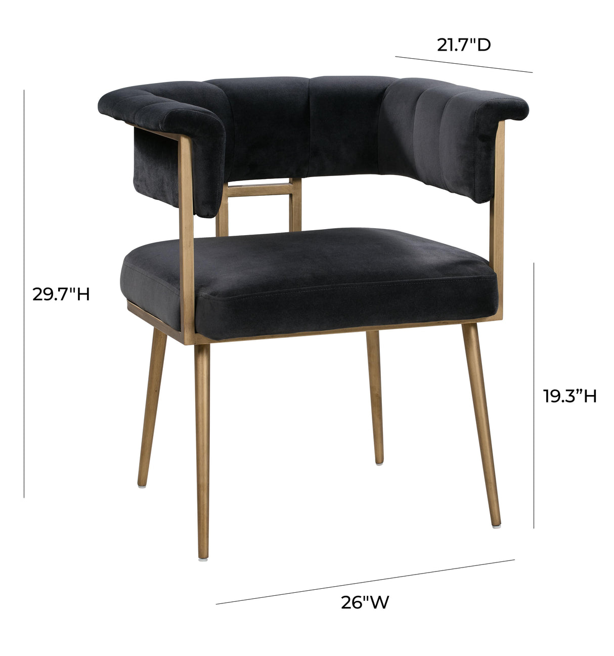 Astrid Velvet Dining Chair