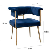 Astrid Velvet Dining Chair