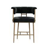 Astrid Velvet Stool