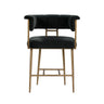 Astrid Velvet Stool