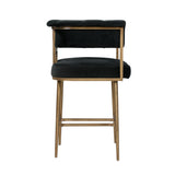 Astrid Velvet Stool