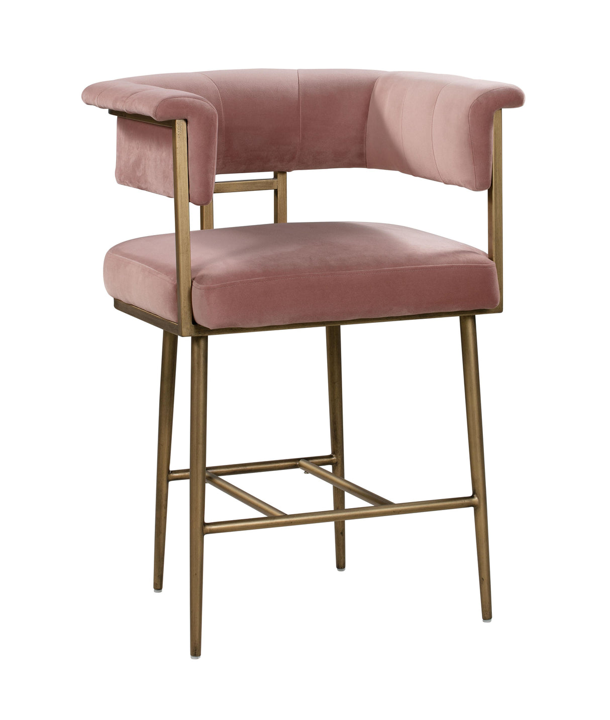 Astrid Velvet Stool