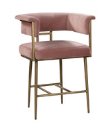 Astrid Velvet Stool
