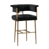 Astrid Velvet Stool