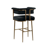 Astrid Velvet Stool