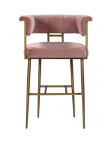 Astrid Velvet Stool