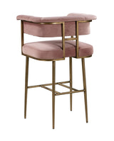 Astrid Velvet Stool