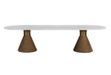 Rishi 120" Rope Oval Dining Table