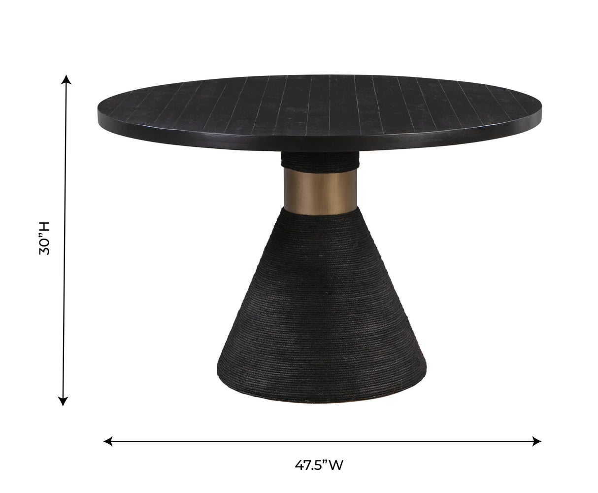Rishi 48" Rope Round Dining Table