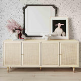 Sierra 72" Cane Sideboard
