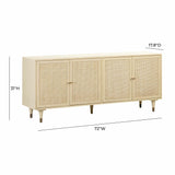 Sierra 72" Cane Sideboard