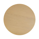 Chelsea 47" Oak Wood Round Dining Table